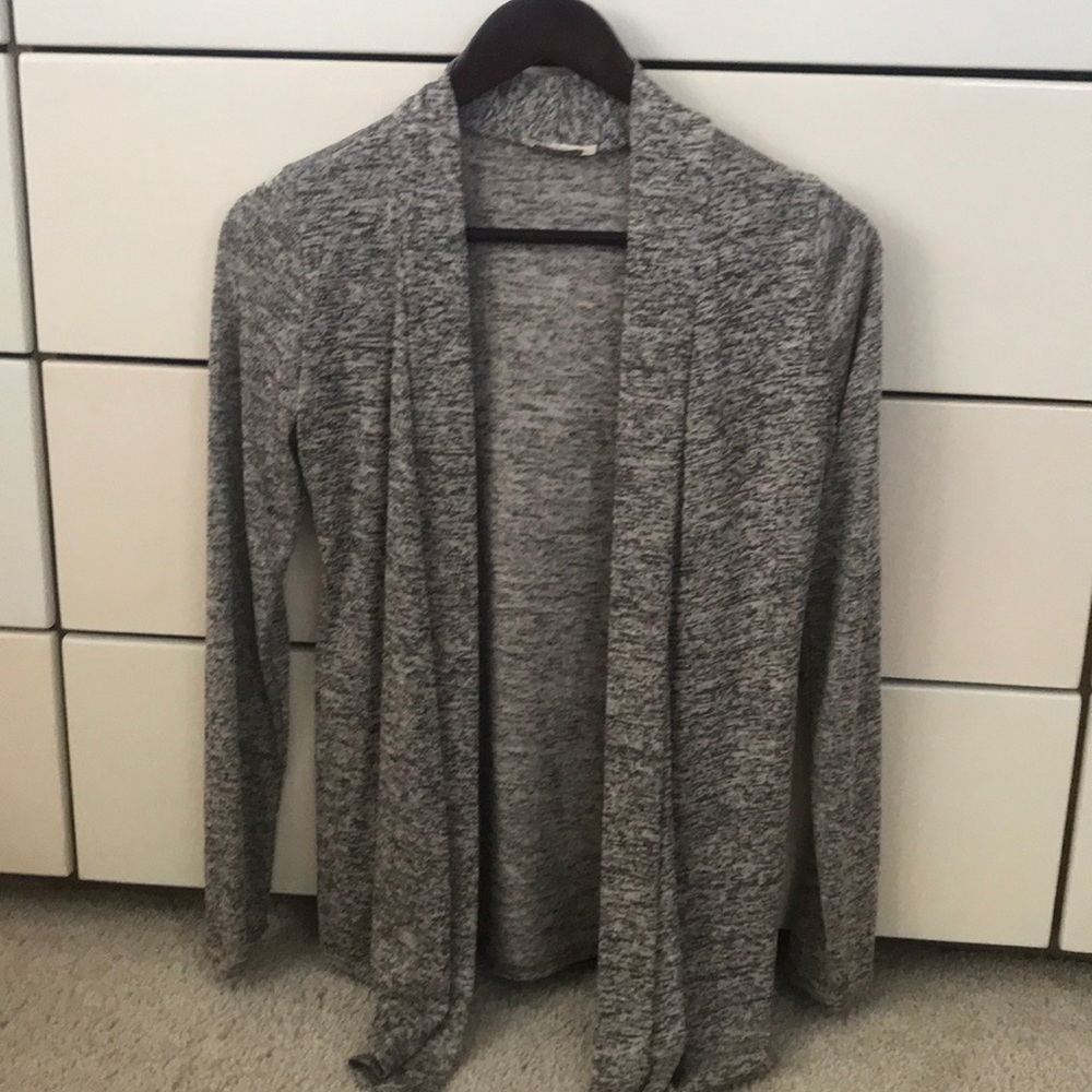 Cardigan two tone color size small